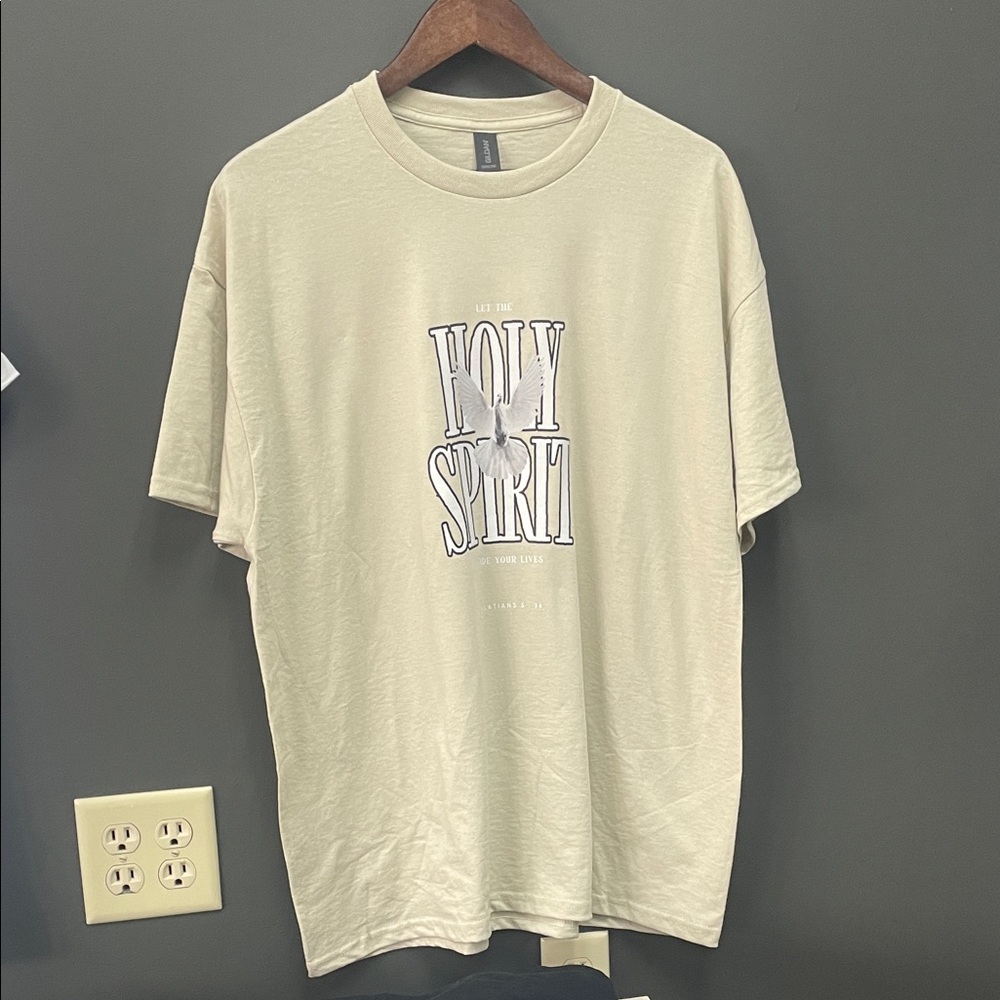Cream Graphic T-Shirt